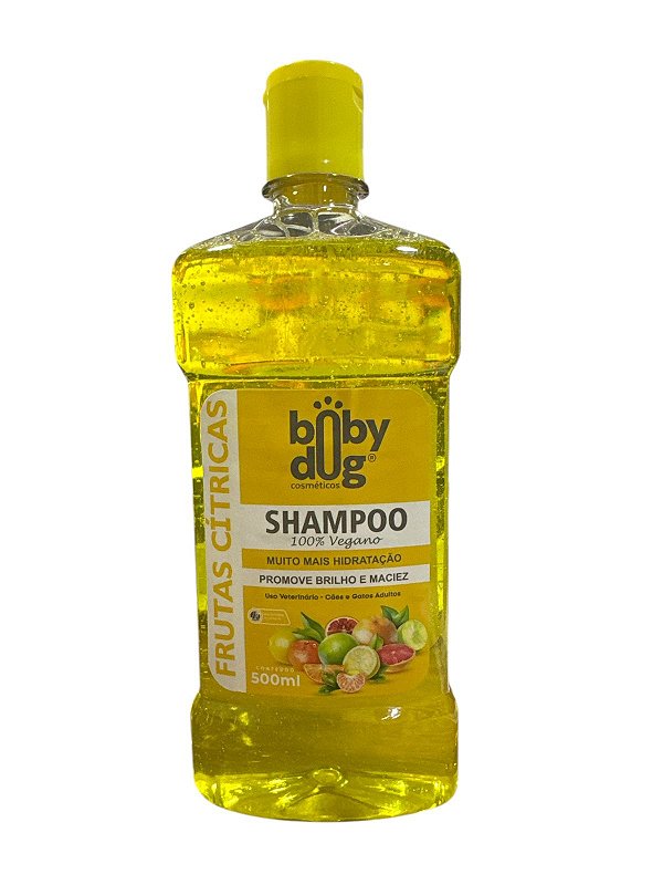 Shampoo Boby Dog 100% Vegano -  Frutas Cítricas 500ml