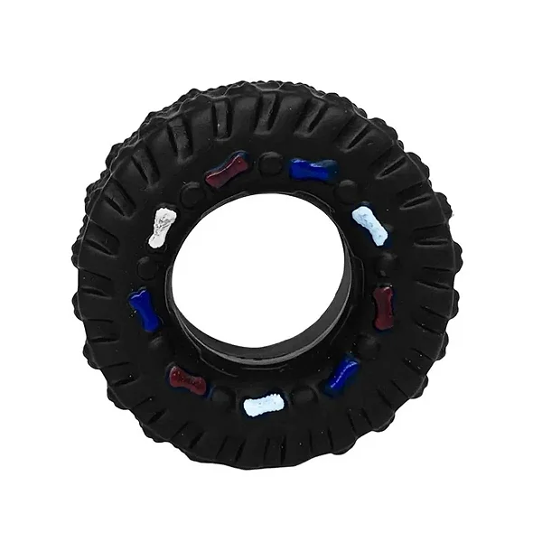 Brinquedo Para Cães Savana Pneu De Borracha 7,5cm