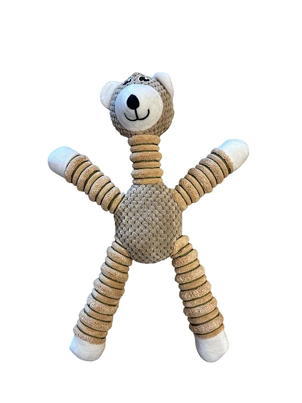 Mordedor De Pelucia Com Efeito Sonoro Urso