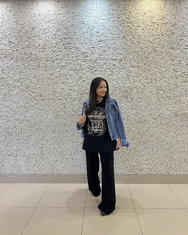 T-shirt over