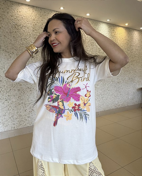T-shirt over