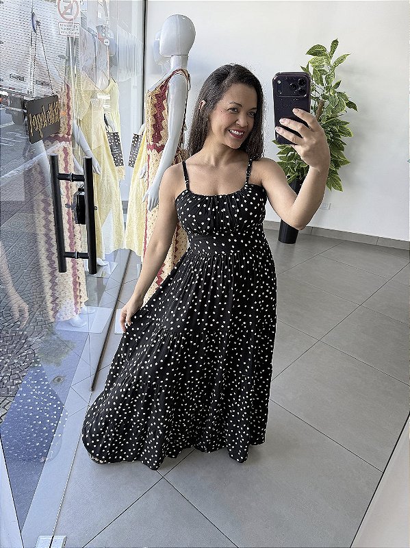 Vestido Poá