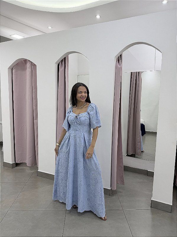 Vestido Bordado