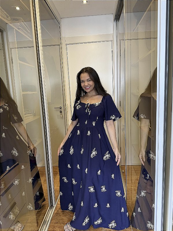 Vestido Bordado