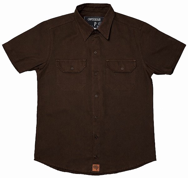 Camisa Trem Café