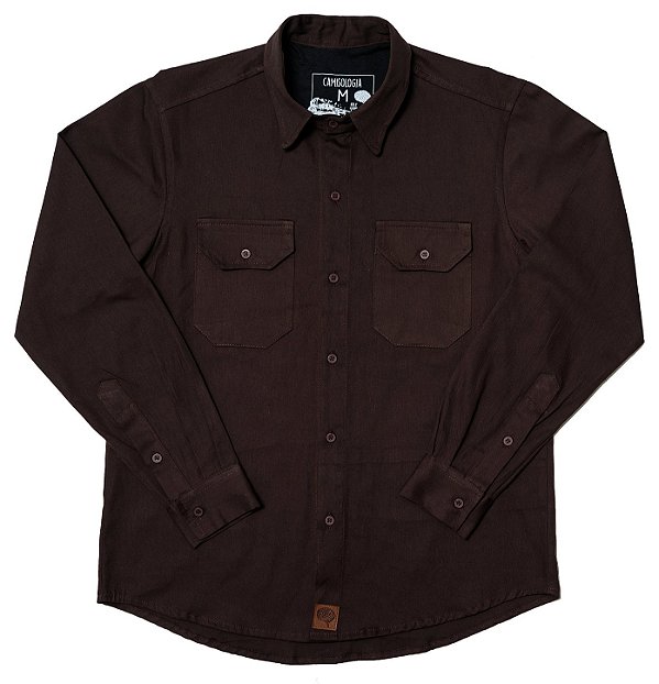 Camisa Trem Café