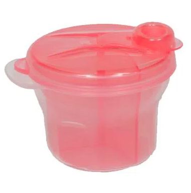 Porta Fórmula Leite Em Pó Rosa - Buba