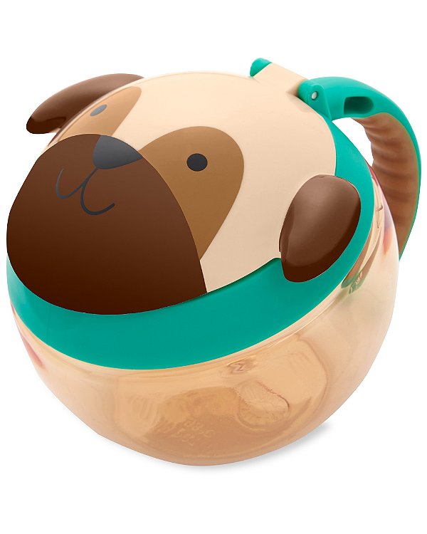 Porta Snack Zoo Cachorro Pug - Skip Hop