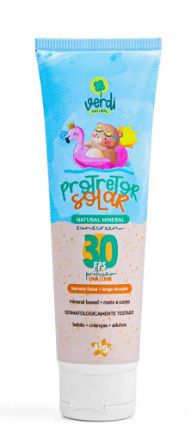 Protetor Solar Natural Mineral Físico - Verdi Natural