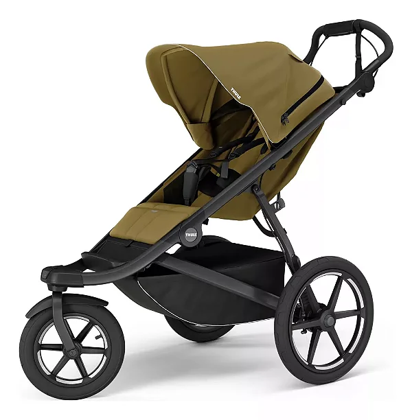 Carrinho De Bebê Urban Glide 3 Rodas Nutria Chassi Preto - Thule
