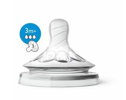 Bico Para Mamadeira Pétala Nº3 3+m - Avent