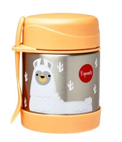 Pote Térmico com Talher Lhama - 3 Sprouts