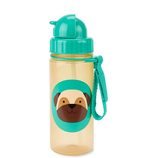 Garrafa Flip Zoo Cachorro Pug - Skip Hop