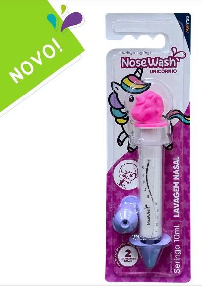 Seringa Para Lavagem Nasal Unicornio - Nosewash