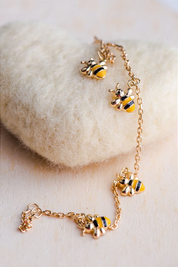 Pulseira Abelhinha - Ushine