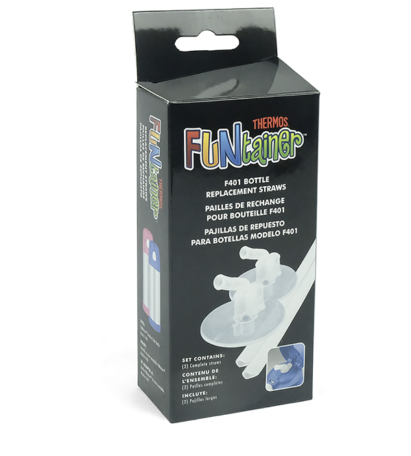 Kit Refil canudo e bico silicone para garrafas Thermos - Thermos