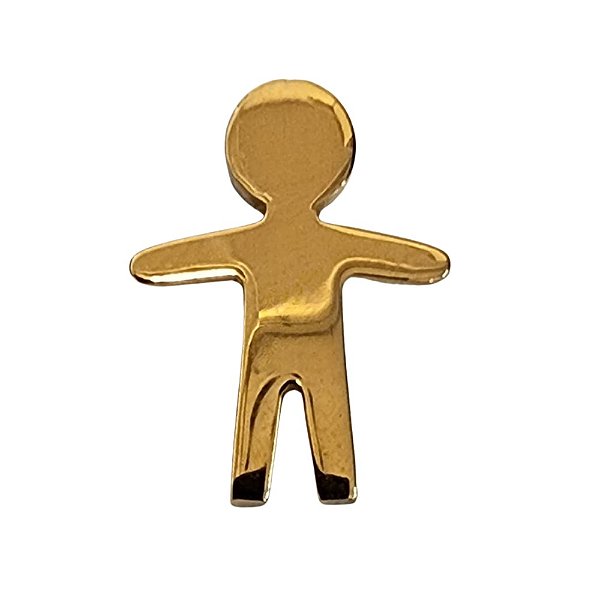 Pingente Menino Sem Boné Maciço - Ushine