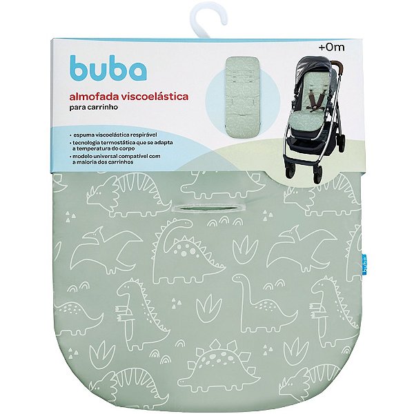 Almofada Para Carrinho Dino - Buba