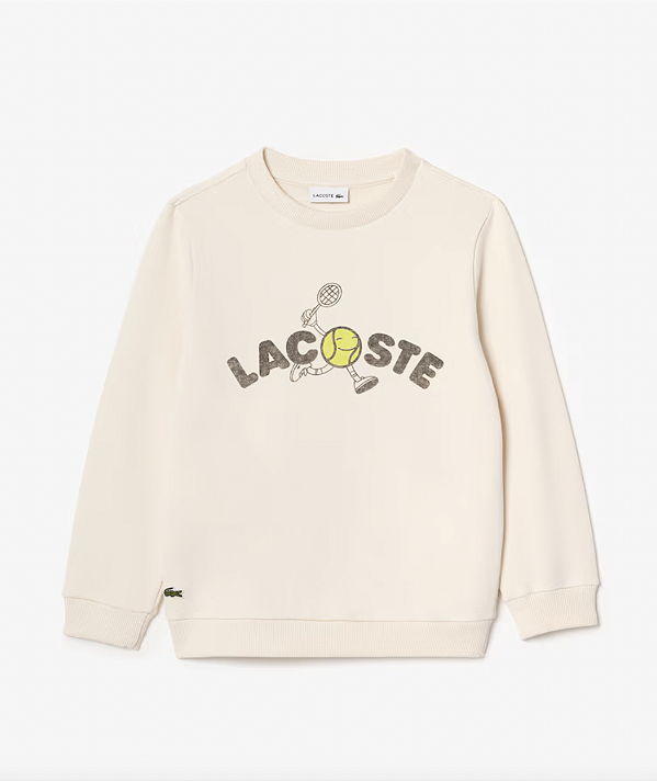 Moletom Lacoste Creme coleção Djokovic - Lacoste