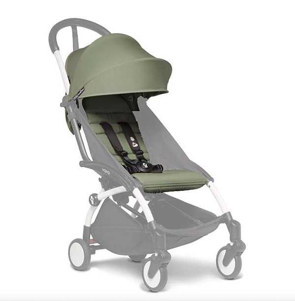 Color Pack Capota e Assento Carrinho Olive 6+ Yoyo - BabyZen