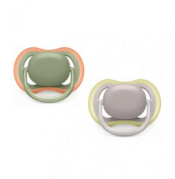 Chupeta Ultra Air 0-6m Bicolor Fechado - Avent