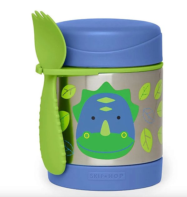 Pote Térmico com talher Dino - Skip Hop