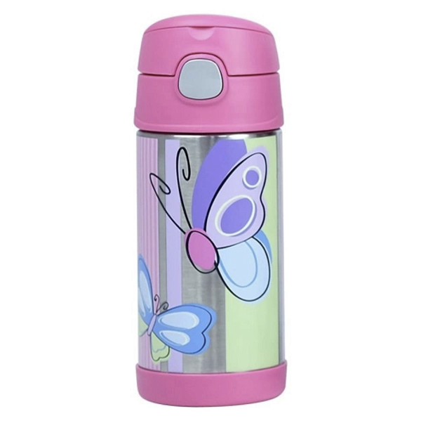 Garrafa Térmica Funtainer 355ml Borboleta - Thermos