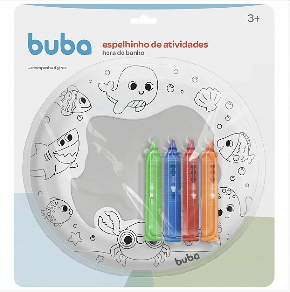 Espelhinho Atividades Hora do Banho - Buba