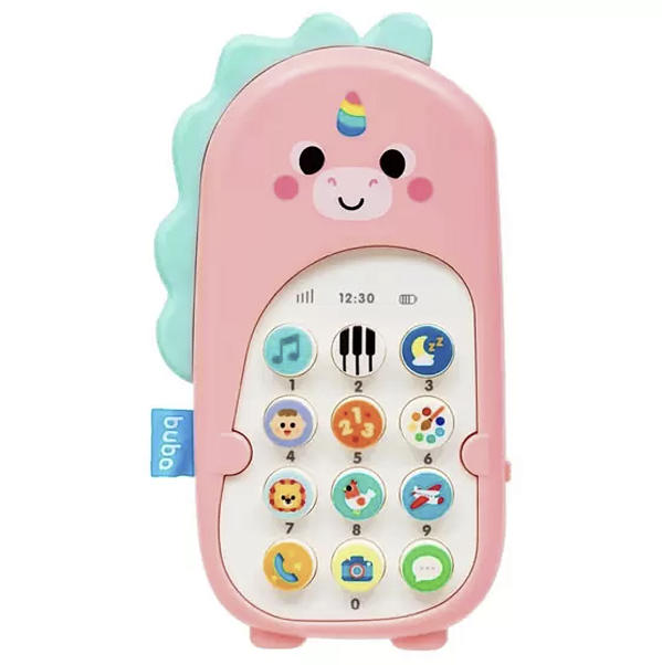 Telefone Phone Bilíngue Unicornio Musical - Buba