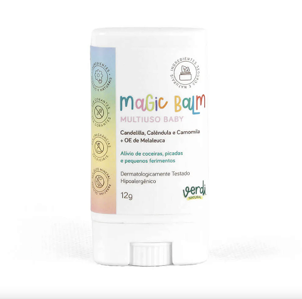Magic Balm Bálsamo para alívio de picadas e coceiras - Verdi Natural