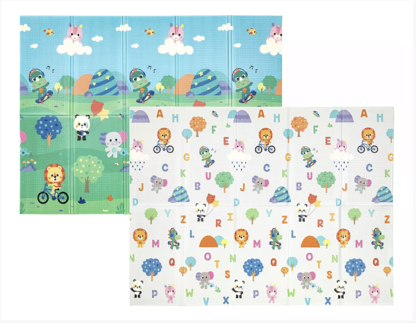 Tapete Dobrável Dupla Face Bubazoo - Buba