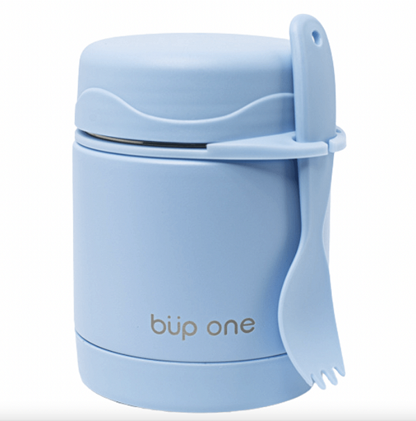 Pote Térmico Com Talher 300Ml Azul - BupOne