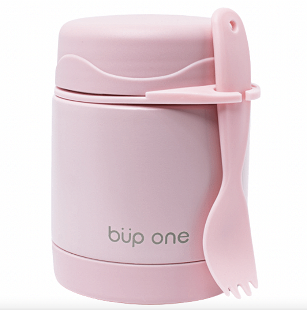 Pote Térmico Com Talher 300Ml Rosa - BupOne
