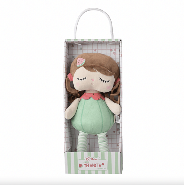 Boneca Angela Frutas Melancia - Metoo (Personalizável com nome)