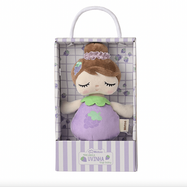 Boneca MINI Angela Frutas Uvinha - Metoo (Personalizável com nome)