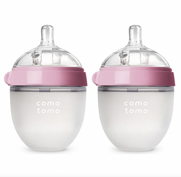 Kit Mamadeira Comotomo Rosa 150ML - Como Tomo