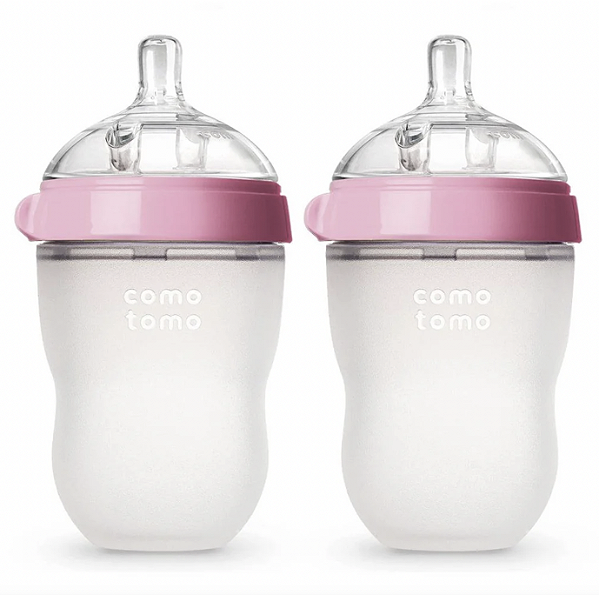 Kit Mamadeira Comotomo Rosa 250ML - Como Tomo