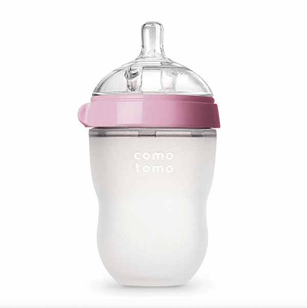 Mamadeira Comotomo Rosa 250ML - Como Tomo
