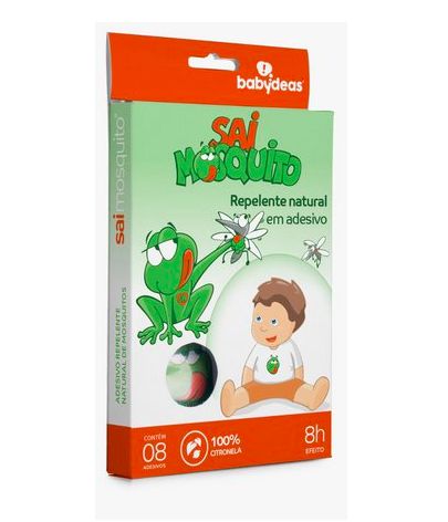 Adesivo Repelente Sai Mosquito 8 unid - Babydeas