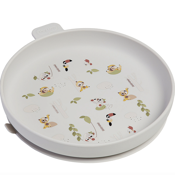 Prato com Ventosa em Silicone Boho Chic - Tiny Love