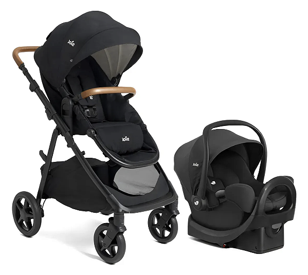 Carrinho de Bebê Ginger com Bebê Conforto Rue e Base Veicular - Joie