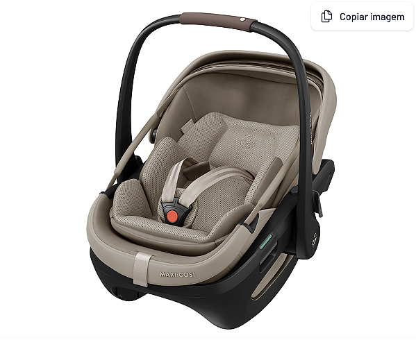 Bebê Conforto Coral Slide Pro + Base Slide Pro Oak Truffle - Maxi Cosi (PRE VENDA)