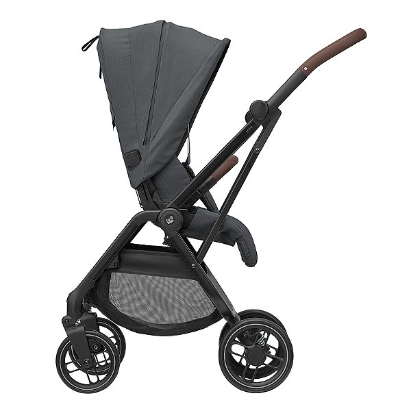 Travel System Leona² Trio com bebe conforto Cabriofix Twillic Graphite - Maxi cosi (PRE VENDA)