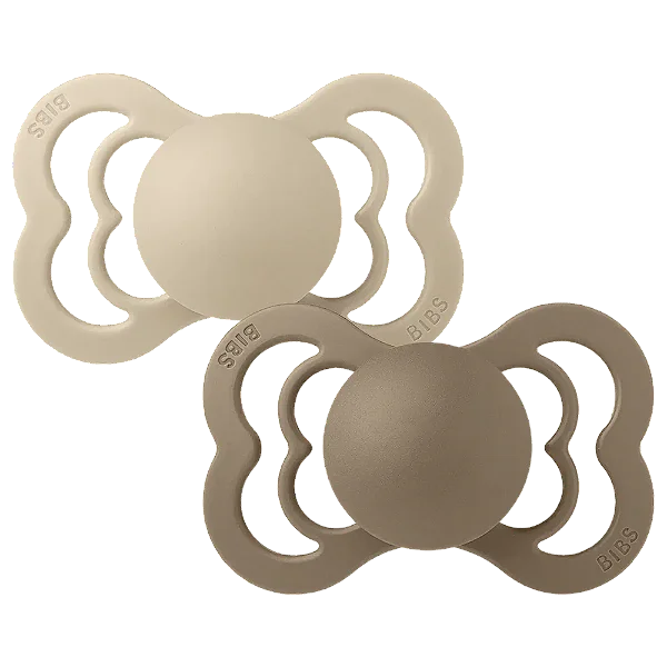 Kit 2 chupetas Supreme Vanilla / Dark Oak - Bibs