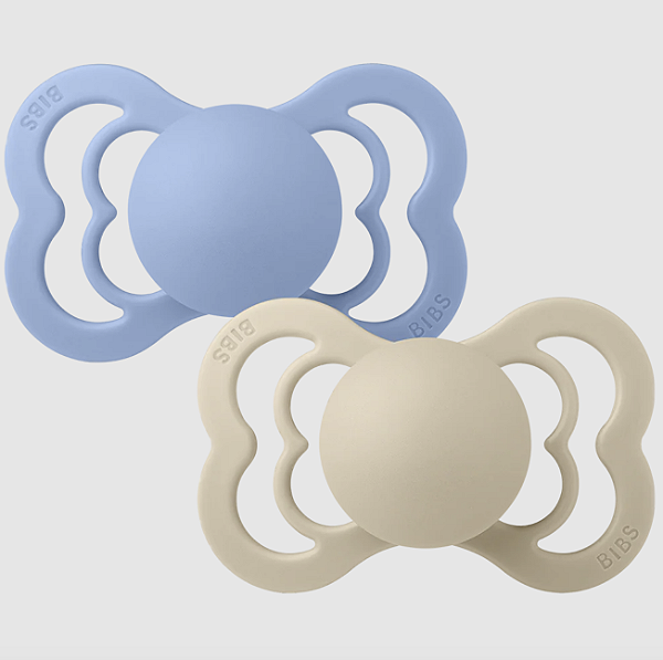 Kit 2 chupetas Supreme Vanilla / Sky Blue - Bibs