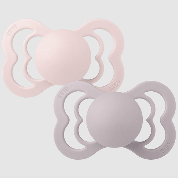 Kit 2 chupetas Supreme Blossom / Dusky Lilac - Bibs
