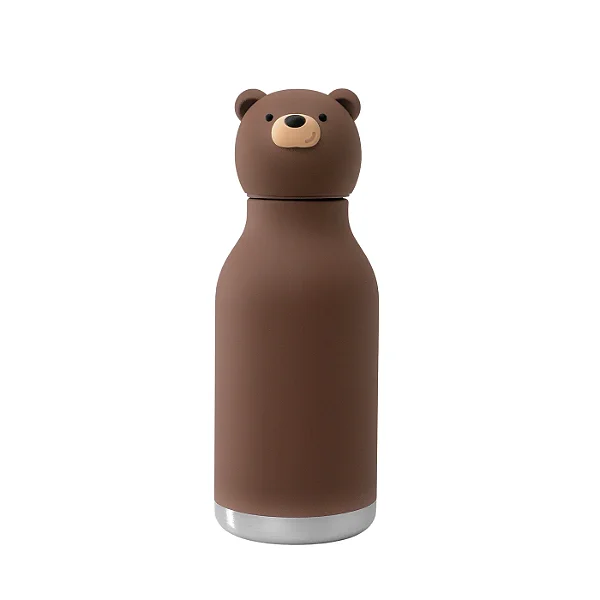 Garrafa Termica Urso Marrom Bestie - Asobu
