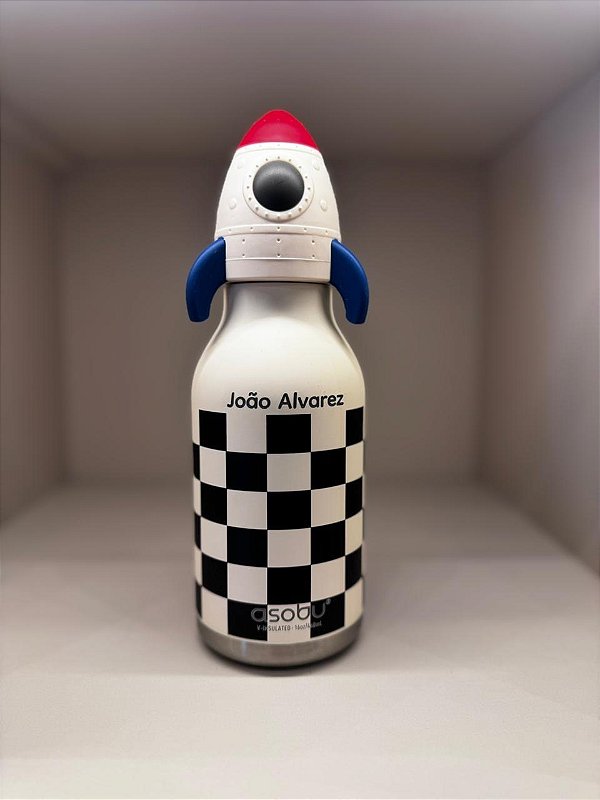 Gravaçao a Laser em garrafa de Inox