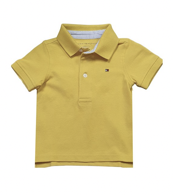 Polo Infantil Mostarda - Tommy Hilfiger