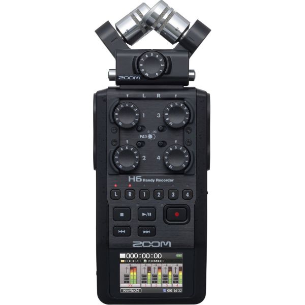 Gravador De Áudio Zoom H6